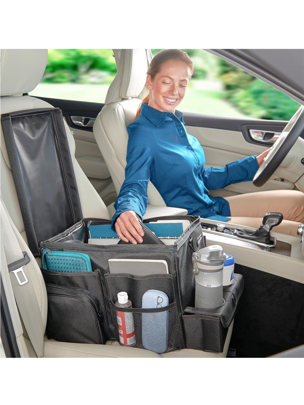 High Road Car Front Seat Storage Organizer